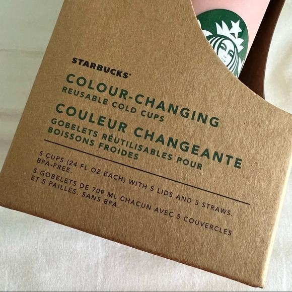 🆕 Original 2019 Starbucks Color Changing Cups - Picture 4 of 4
